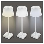 Emos Z7630W KATIE, LED stolná lampa, nabíjateľná, biela