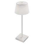 Emos Z7630W KATIE, LED stolná lampa, nabíjateľná, biela