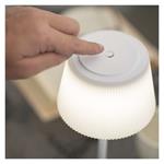 Emos Z7630W KATIE, LED stolná lampa, nabíjateľná, biela