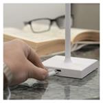 Emos Z7630W KATIE, LED stolná lampa, nabíjateľná, biela