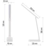 Emos Z7631 AMY, LED prenosná/stolná lampa, dobíjateľná