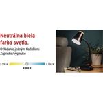 Emos Z7641B TARA, LED stolná lampa, čierna