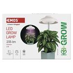 Emos Z7901, LED GROW pestovateľská lampa 5 W, časovač, biela
