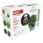 Emos Z7901, LED GROW pestovateľská lampa 5 W, časovač, biela