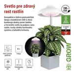 Emos Z7901, LED GROW pestovateľská lampa 5 W, časovač, biela