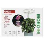 Emos Z7902, LED GROW pestovateľská lampa 8 W, časovač, stmievateľná, biela