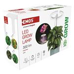 Emos Z7902, LED GROW pestovateľská lampa 8 W, časovač, stmievateľná, biela