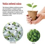 Emos Z7903, LED GROW pestovateľská lampa na sadenice 15 W, časovač, biela