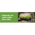 Emos Z7903, LED GROW pestovateľská lampa na sadenice 15 W, časovač, biela