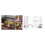 Emos Z7904, LED GROW pestovateľská lampa 7 W, časovač, stmievateľná lampa, biela