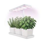 Emos Z7904, LED GROW pestovateľská lampa 7 W, časovač, stmievateľná lampa, biela