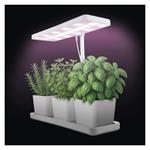 Emos Z7904, LED GROW pestovateľská lampa 7 W, časovač, stmievateľná lampa, biela