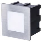 Emos ZC0111, LED orientačné svietidlo, štvorec 1,5 W neutrálna biela IP65