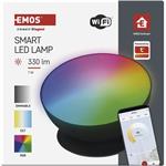 Emos ZCW11BR GoSmart, LED ambientná lampa, čierna, teplá biela–studená biela/ RGB, WiFi