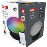 Emos ZCW11BR GoSmart, LED ambientná lampa, čierna, teplá biela–studená biela/ RGB, WiFi