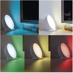 Emos ZCW11WR GoSmart, LED ambientná lampa, biela, teplá biela–studená biela/ RGB, WiFi
