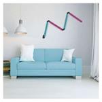 Emos ZCW34BR GoSmart, LED stojaca lampa, čierna, 175 cm, teplá biela / RGB, WiFi