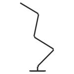 Emos ZCW34BR GoSmart, LED stojaca lampa, čierna, 175 cm, teplá biela / RGB, WiFi