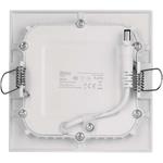 Emos ZD2121, LED stropné vstavané svietidlo štvorec 6W IP20 teplá biela