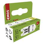 Emos ZE0305, halogénová žiarovka JC, 30W, G9, teplá biela