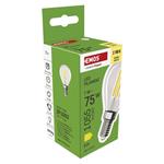 Emos ZF1D52, LED žiarovka Filament Mini Globe, E14, 7 W (75 W), 1055 lm, teplá biela