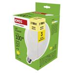 Emos ZF2D62, LED žiarovka Filament G125, E27, 11 W (100 W), 1521 lm, teplá biela