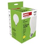 Emos ZF2D63, LED žiarovka Filament G125, E27, 11 W (100 W), 1521 lm, neutrálna biela