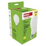 Emos ZF2D82, LED žiarovka Filament G125, E27, 18 W (150 W), 2452 lm, teplá biela