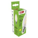Emos ZF3D03, LED žiarovka Filament sviečka, E14, 1,8 W (25 W), 250 lm, neutrálna biela