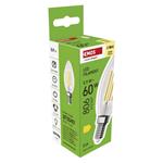 Emos ZF3D42, LED žiarovka Filament sviečka, E14, 5,9 W (60 W), 806 lm, teplá biela