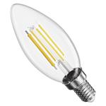 Emos ZF3D52, LED žiarovka Filament sviečka, E14, 7 W (75 W), 1055 lm, teplá biela