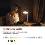 Emos ZF5D22, LED žiarovka Filament A60, E27, 3,4 W (40 W), 470 lm, teplá biela