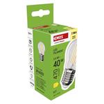 Emos ZF6D22, LED žiarovka Filament Mini Globe, E27, 3,4 W (40 W), 470 lm, teplá biela