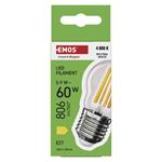 Emos ZF6D43, LED žiarovka Filament Mini Globe, E27, 5,9 W (60 W), 806 lm, neutrálna biela