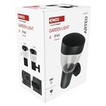 Emos ZGA010P, záhradné nástenné svietidlo ARTEO, 16,4 x 12 x 23 cm, 1 x E27, 15 W