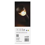 Emos ZGA020P, záhradné nástenné svietidlo ARTEO, 12 x 12 x 33 cm, 1 x E27, 15 W