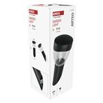 Emos ZGA020P, záhradné nástenné svietidlo ARTEO, 12 x 12 x 33 cm, 1 x E27, 15 W