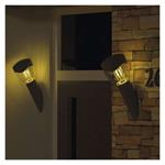 Emos ZGA020P, záhradné nástenné svietidlo ARTEO, 12 x 12 x 33 cm, 1 x E27, 15 W