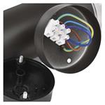 Emos ZGA040P, záhradné nástenné svietidlo ARTEO, senzor súmraku, 16,4 x 12 x 29,5 cm, 1 x E27, 15 W