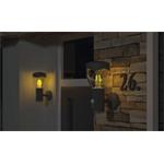 Emos ZGA040P, záhradné nástenné svietidlo ARTEO, senzor súmraku, 16,4 x 12 x 29,5 cm, 1 x E27, 15 W