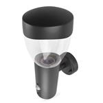 Emos ZGA040P, záhradné nástenné svietidlo ARTEO, senzor súmraku, 16,4 x 12 x 29,5 cm, 1 x E27, 15 W