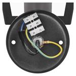 Emos ZGB010P, záhradné nástenné svietidlo ADENIA, 19,8 x 15 x 27,8 cm, 1 x E27, 15 W