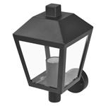 Emos ZGB010P, záhradné nástenné svietidlo ADENIA, 19,8 x 15 x 27,8 cm, 1 x E27, 15 W