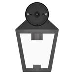 Emos ZGB020P, záhradné nástenné svietidlo ADENIA, 18 x 15 x 24,5 cm, 1 x E27, 15 W