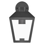 Emos ZGB020P, záhradné nástenné svietidlo ADENIA, 18 x 15 x 24,5 cm, 1 x E27, 15 W