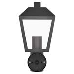 Emos ZGB040P, záhradné nástenné svietidlo ADENIA, senzor súmraku, 19,8 x 15 x 29,8 cm, 1 x E27, 15 W