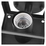 Emos ZGB040P, záhradné nástenné svietidlo ADENIA, senzor súmraku, 19,8 x 15 x 29,8 cm, 1 x E27, 15 W