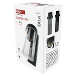 Emos ZGC010P, záhradné nástenné svietidlo ZALA, 14,5 x 8,9 x 26,2 cm, 1 x E27, 15 W