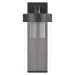 Emos ZGC010P ZALA, záhradné nástenné svietidlo, 14,5 x 8,9 x 26,2 cm, 1 x E27, 15 W