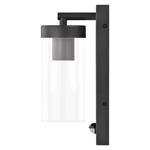 Emos ZGC040P, záhradné nástenné svietidlo ZALA, senzor súmraku, 14,5 x 8,9 x 26,2 cm, 1 x E27, 15 W